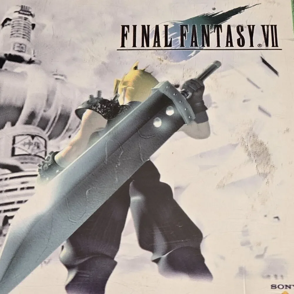 Final Fantasy VII (Sony PlayStation 1, 1997) Greatest Hits , PS1 Complete RPG